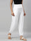 Women Solid White Harem Pants