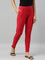 Dark Red Cotton Stretch Kurti Pants