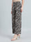 Black Viscoses Printed Palazzo