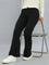 Black Suede Bell Bottom