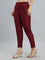 Plum Poly Modal Metallic Pants