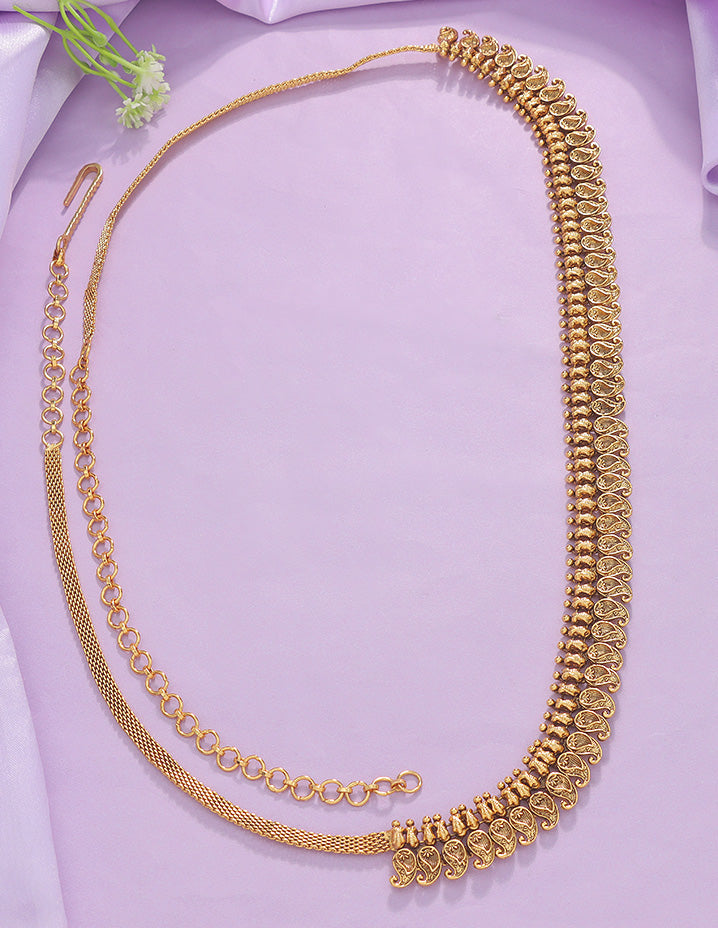 Designer Mango Shape Chain Vaddanam