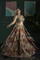 Silk Lehenga with multi color work and stitched mirror work on blouse