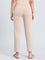 Dark Beige Cotton Stretch Kurti Pants