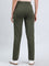 Dark Olive Cotton Stretch Track Pant