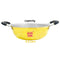 Brass Kadai with lid, Kadai for deep frying, cooking and with kalai lining inside