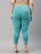 Dark Mint Cotton Stretch Churidar