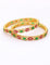 Zircon Gold Polish Bangles ZBGL10959