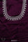 Imperial Purple Silk Crafted Saree