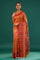 Kani Kashmiri Silk Saree - Pumpkin Orange