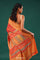 Kani Kashmiri Silk Saree - Arsenal Red