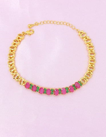 Designer Gold Chain Bracelet ZBLT10887