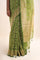 Jangla Organza Banarasi Saree In May Green