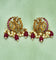 Designer RadhaKrishna Ruby Beads Choker Set