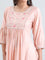 Viscose Bandhani Embriodery A-Line Kurta