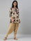 Women Solid Wheat Patiala Pants