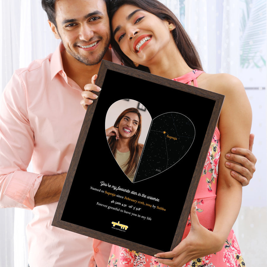 Star - Custom Photo Edition-  - A3 (With Acrylic Glass)