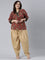 Women Solid Wheat Cotton Salwar