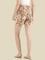 Brown Woven Viscose Printed Lounge Shorts