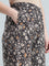Black Viscoses Printed Palazzo