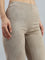 Light Brown Suede Bell Bottom