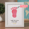 Footprints & Handprints Frame