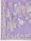 Lavender Viscose Embroidery Three Piece Suit Set