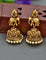 Antique Long Necklace Set With 2 Side Elephant Design