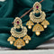 Stunning Designer Zirconia Chandbutta Earrings