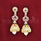 Zirconia Jhumka Earrings 89675