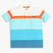 Boys Striped Sport Polo T-Shirt