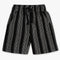 Boys Cotton Striped Shorts