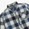 Boys Full Sleeve Shirt Collar Checkered Shirt