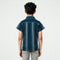 Boys Striped Cuban Shirt
