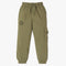 Boys Full Length Solid Pop Jog Cargo Pocket Fashion Jogger