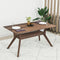 Blaine 6 Seater Dining Table (Walnut)
