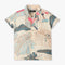 Boys Camp Collar Printed Shirt