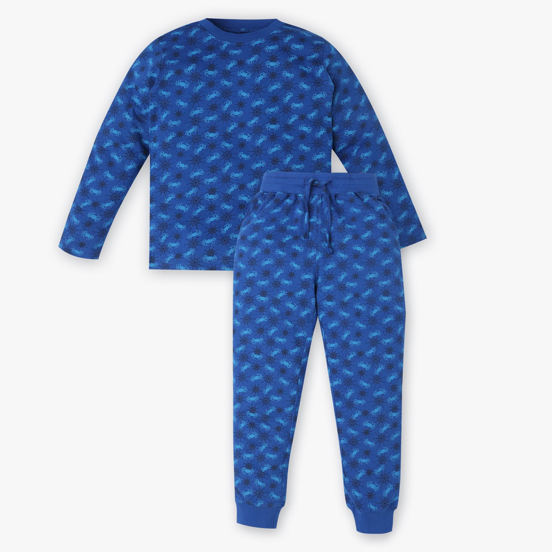 Boys Cotton T-Shirt and Trackpant Sleepwear Set