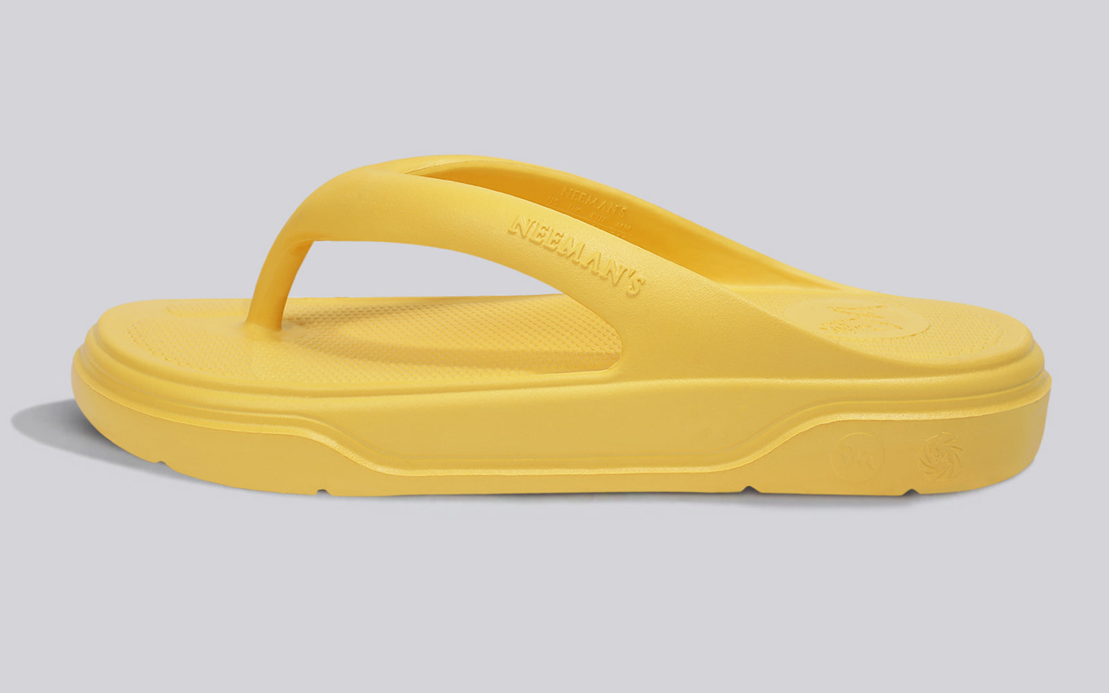 Cushers Flips For Men : Yellow