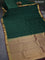 Pure kanchipuram silk saree green and maroon with allover zari woven buttas and zari woven border