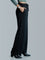 Black Fleece Wide Pant