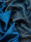 Chiniya silk saree cs blue with plain body and woven border