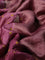 Chiniya silk saree mauve pink with allover zari buttas & bandhini prints in borderless style