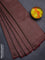 Banarasi semi silk saree deep maroon with allover thread & zari weaves and woven border