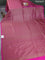 Banarasi semi silk saree pink with allover thread & zari weaves and woven border