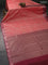 Bangalori semi silk saree sandal and maroon with allover ikat weaves and zari woven border