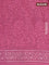Jaipur cotton saree mauve pink with allover dabu prints and printed border