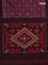 Ikat cotton saree pink shade and wine shade with allover ikat butta weaves and simple border
