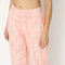 Straight Fit Printed Full Length Mid Rise Pants