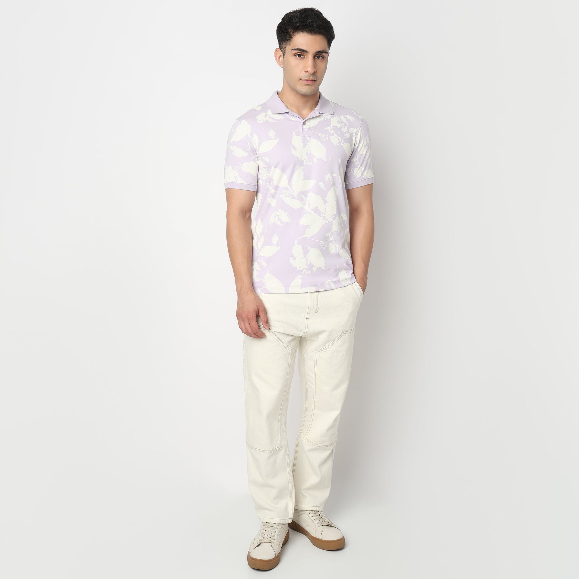 All Over Print Impression Polo T-Shirt
